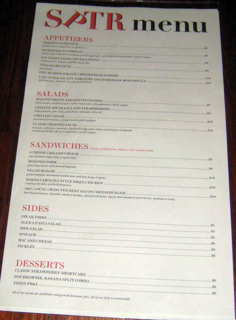 SouthPhillyTapRoom-Menu