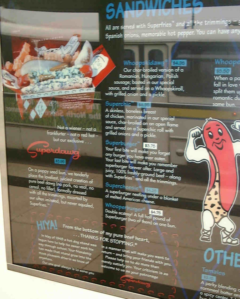 Superdawg Menu 2
